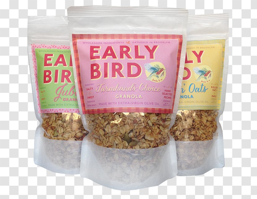 Muesli Breakfast Cereal Food Packaging Granola - Ingredient Transparent PNG