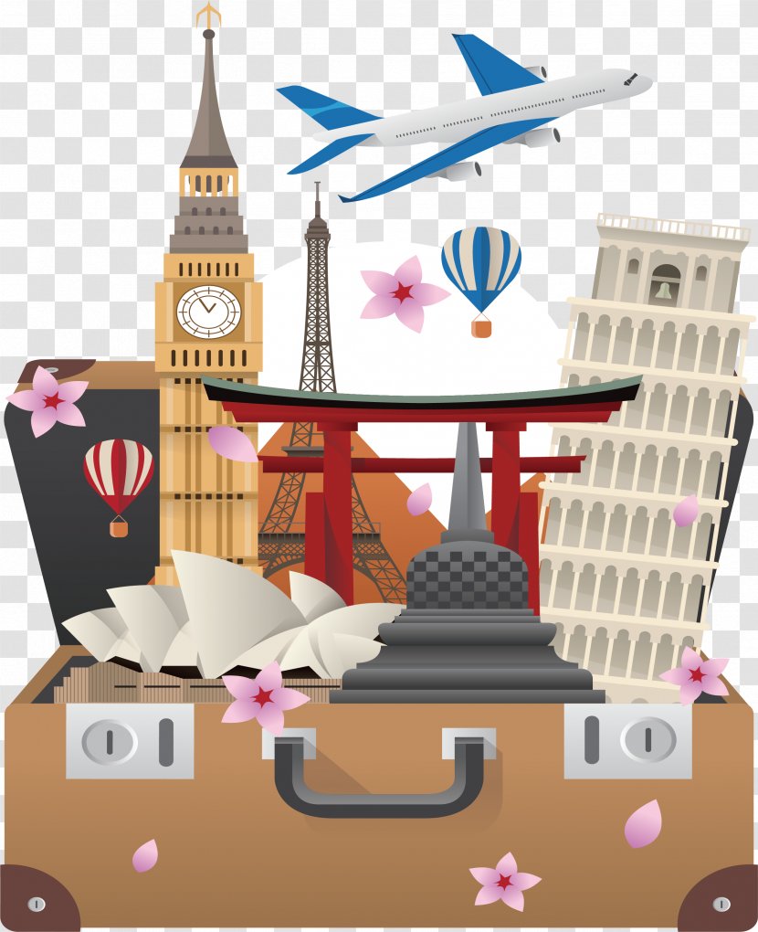 Tourism Travel - Poster - Put The World Into A Box Transparent PNG