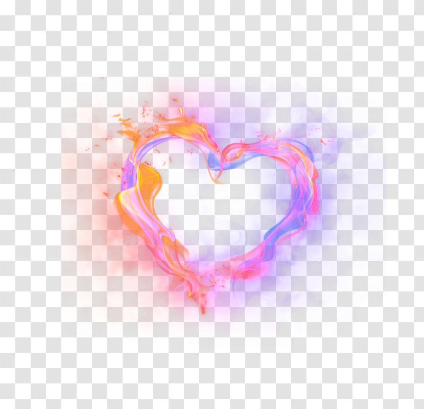 Flame Transparency And Translucency - Heart - Of Love Transparent PNG
