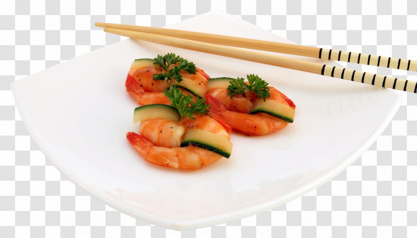 Chinese Cuisine Asian Japanese Sushi Food - Appetizer - Prawn Transparent PNG