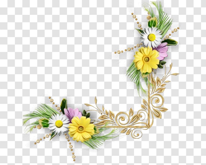 Flowers Background - Flower - Chamomile Arranging Transparent PNG