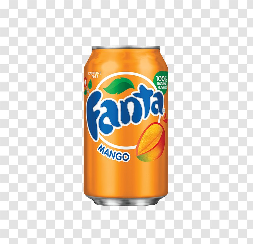 Fizzy Drinks Juice Coca-Cola Fanta Carbonated Water - Flavor Transparent PNG