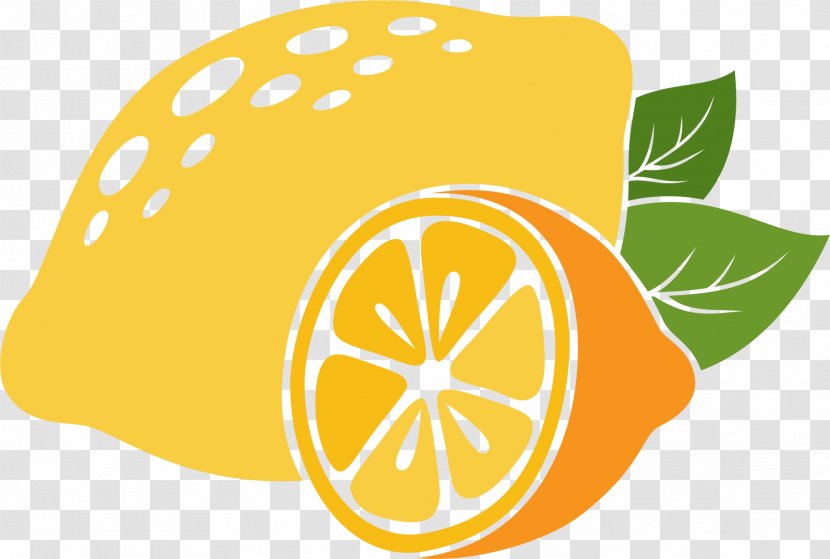 Lemon Yellow Auglis - Drawing - Cartoon Transparent PNG