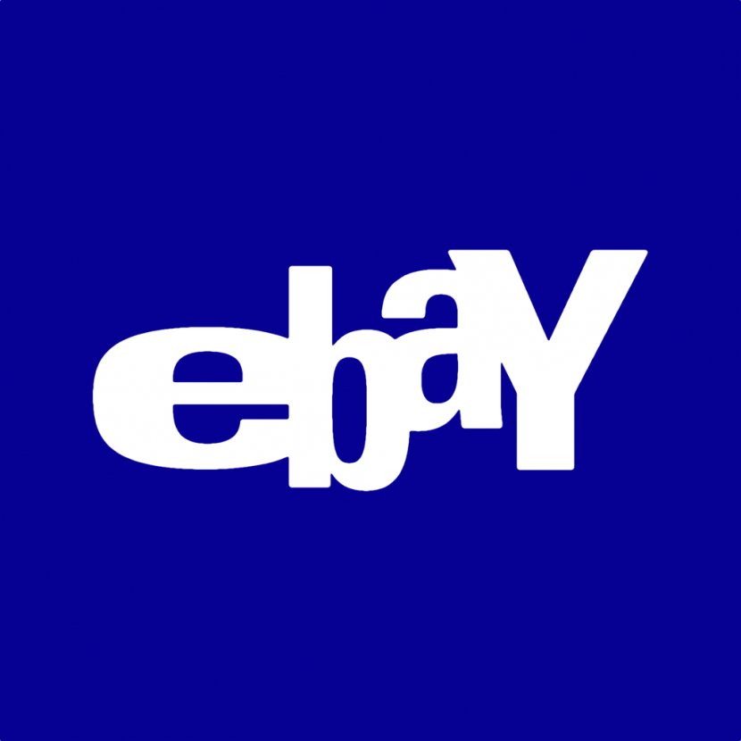 Blue Area Text Brand - Logo - Ebay Transparent PNG