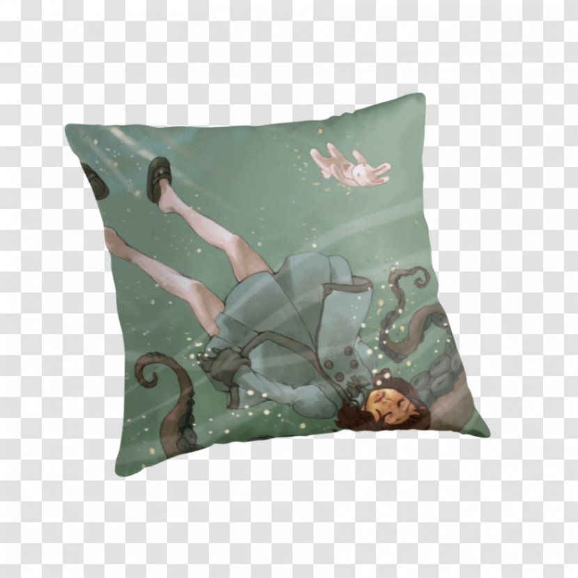 Throw Pillows Cushion Teal - Pillow Transparent PNG