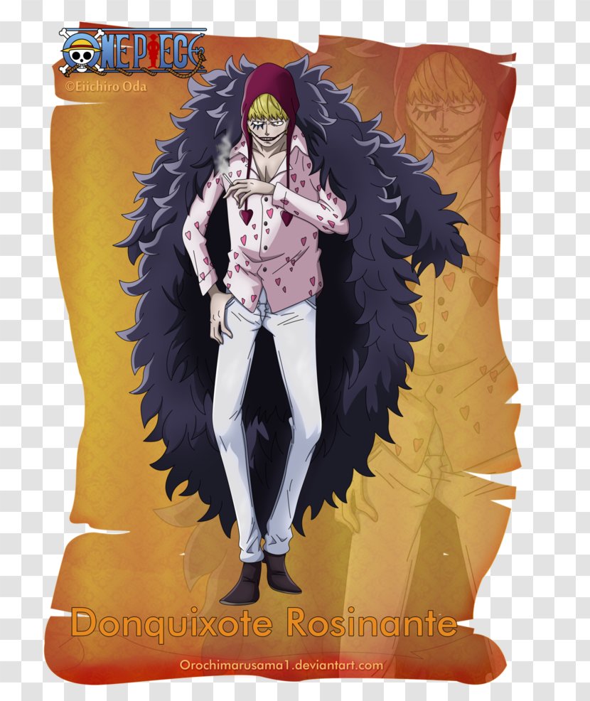 Donquixote Doflamingo Rocinante Trafalgar D. Water Law Gol Roger Monkey Luffy - Heart - One Piece Transparent PNG