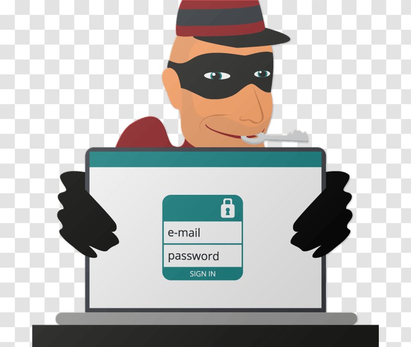 Theft Cybercrime Virtual Private Network Security Hacker - Communication - Email Transparent PNG