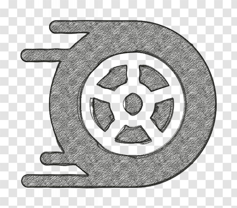 Car Icon Television Racing - Silver - Symbol Transparent PNG