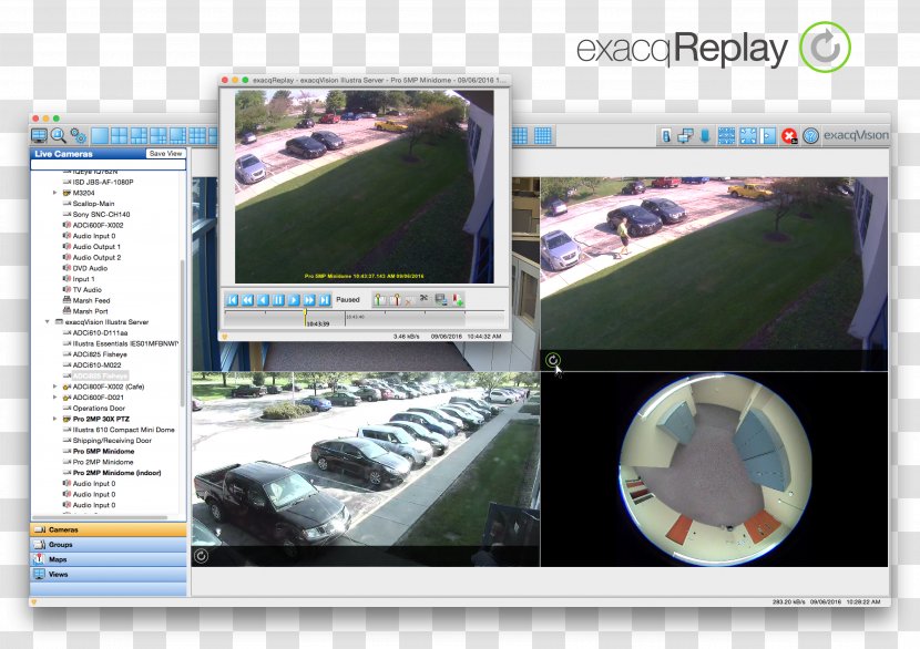 IP Camera Display Device Computer Software Video Management System - Ip Transparent PNG