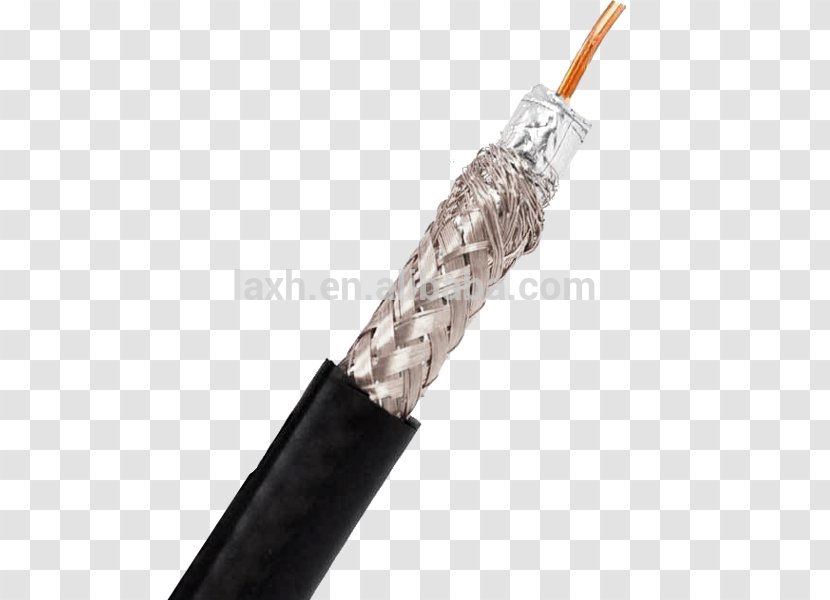 RG-6 RG-59 Coaxial Cable Electrical Closed-circuit Television - American Wire Gauge Transparent PNG