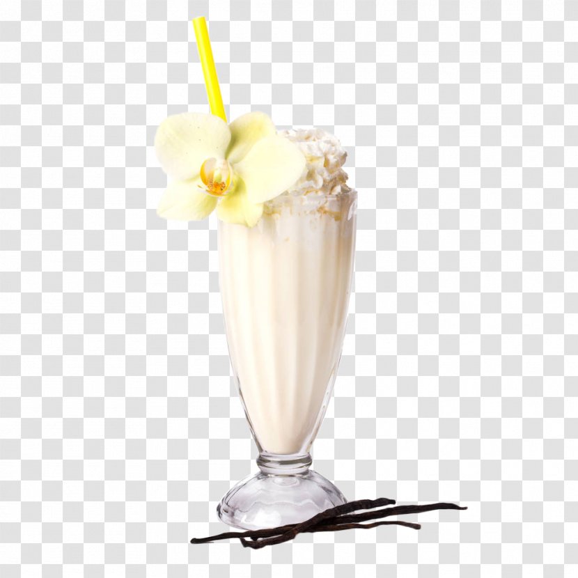 Ice Cream Milkshake Sundae Cocktail - A Vanilla Transparent PNG
