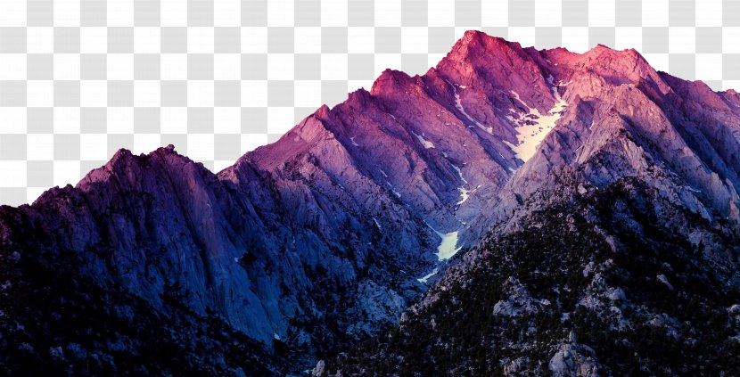 Mountain Desktop Wallpaper Pink 4K Resolution Color - Highdefinition Television Transparent PNG