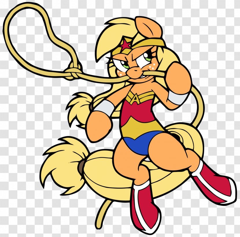 Diana Prince Applejack Female Zatanna Art - Lasso Transparent PNG