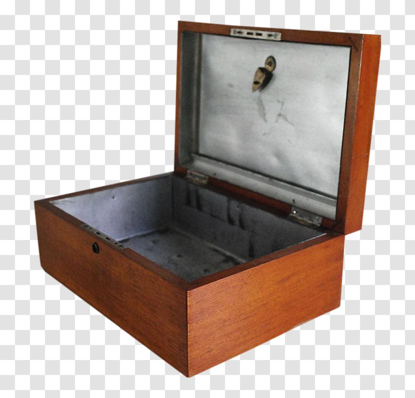 Wooden Box Humidor Mahogany Cigar - Metal - Wood Transparent PNG
