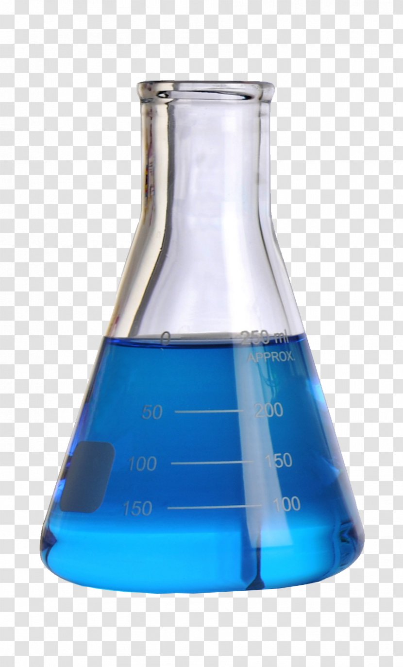 Laboratory Glassware Beaker Chemistry Science - Flask Transparent PNG