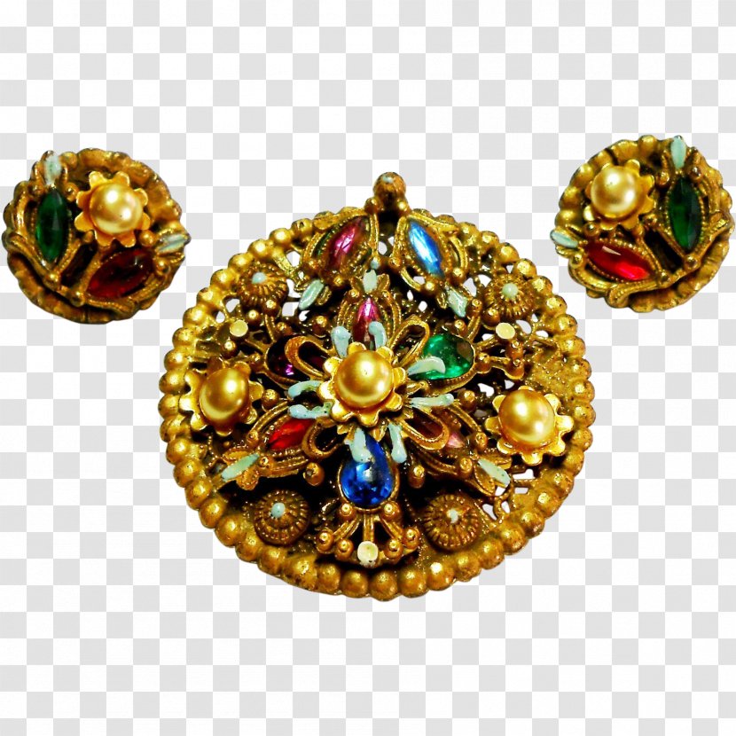 Jewellery Gemstone Gold Clothing Accessories Bling-bling - Fashion - Brooch Transparent PNG