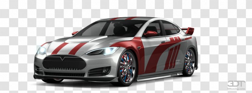 Tire Mid-size Car Automotive Lighting Compact Motor Vehicle - Rim - Tesla Model 3 Transparent PNG