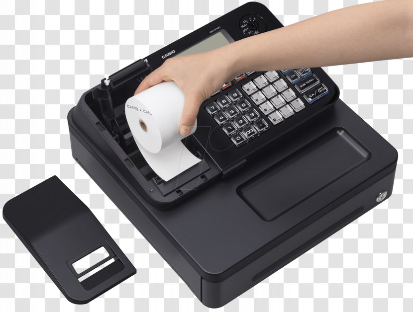 Cash Register Point Of Sale Price Casio Numeric Keypads - Business Transparent PNG