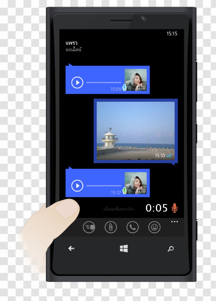 Feature Phone Smartphone Nokia Lumia 520 Windows - Communication Device - กล่องข้อความ Transparent PNG