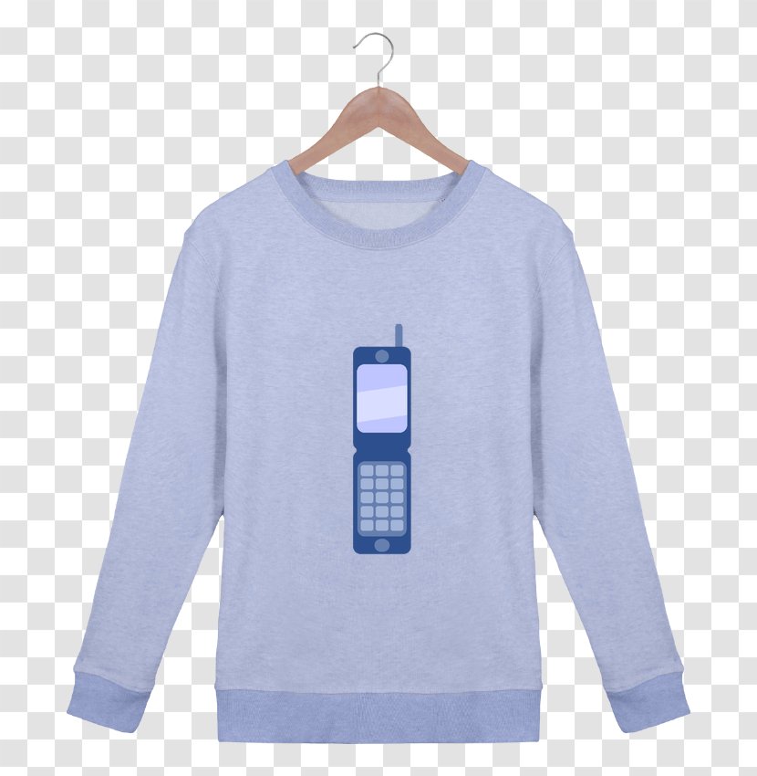 T-shirt Tracksuit Bluza Sweater Jacket - Blue Transparent PNG