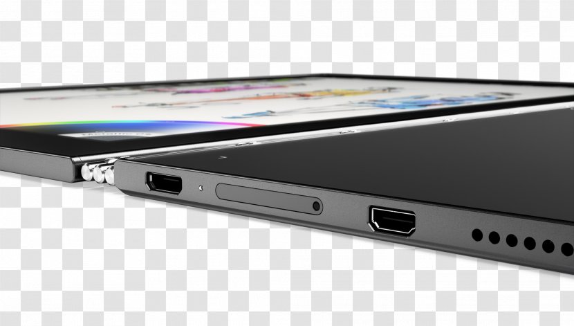 Laptop Lenovo Yoga Book - Portable Communications Device Transparent PNG