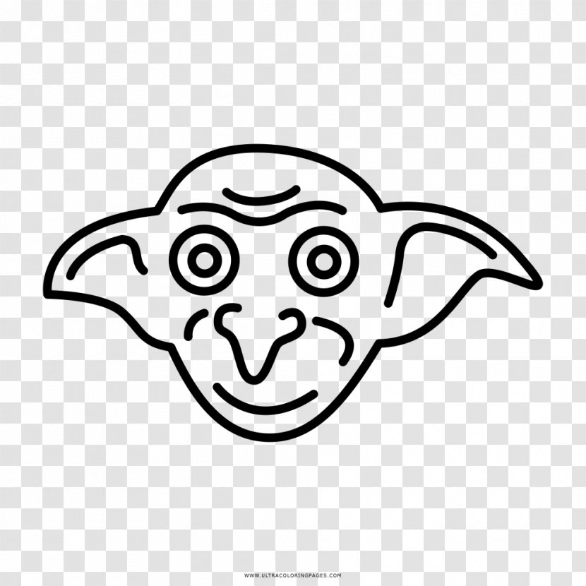 Dobby The House Elf Coloring Book Drawing Harry Potter - Wand Transparent PNG