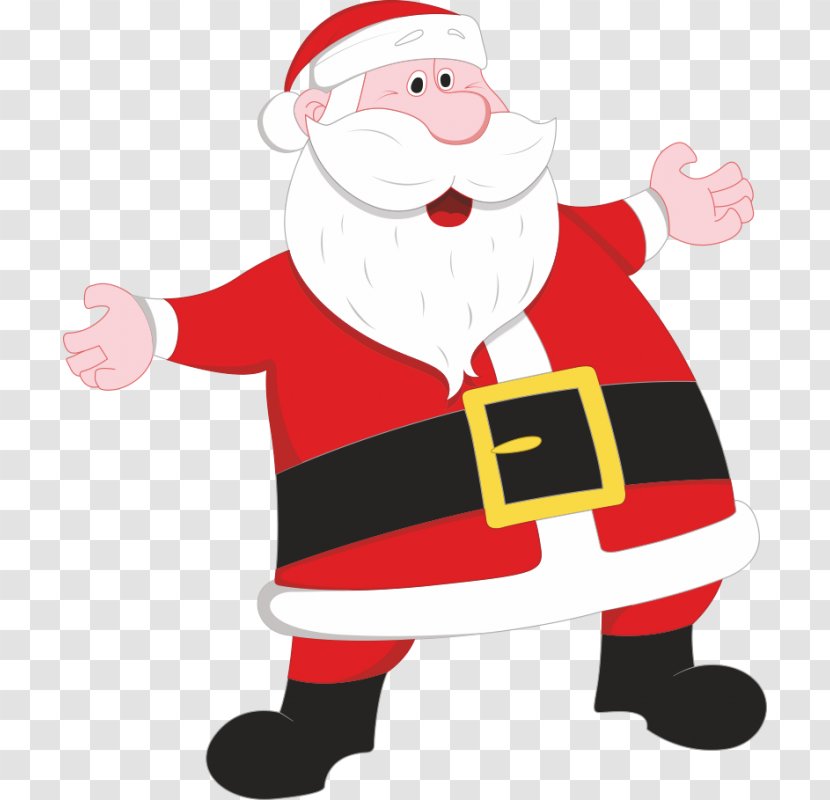 Santa Claus Christmas Clip Art - Thumb Transparent PNG