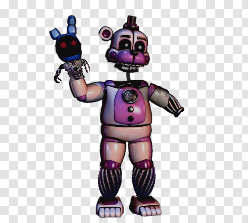 Five Nights At Freddy's: Sister Location Remake Robot Art YouTube - Machine - Funtime Freddy Transparent PNG
