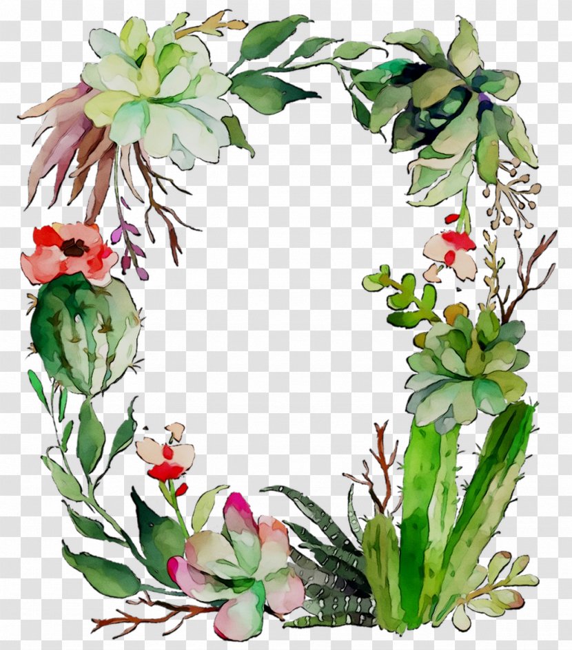 Floral Design Cut Flowers Flowering Plant - Wreath Transparent PNG