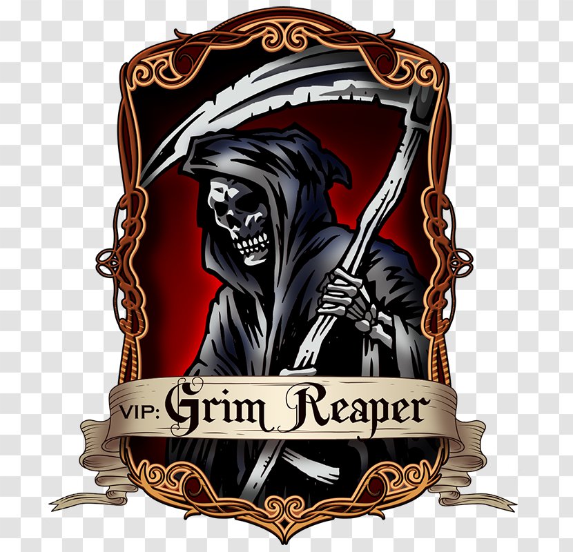 Death Logo Reaper Drawing - Label Transparent PNG