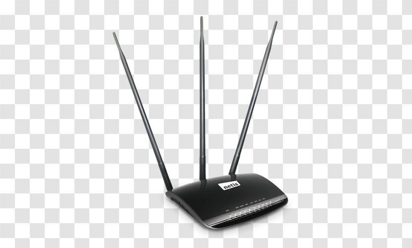 Wireless Router Netis WiFi Access Points Aerials - Product Description Transparent PNG