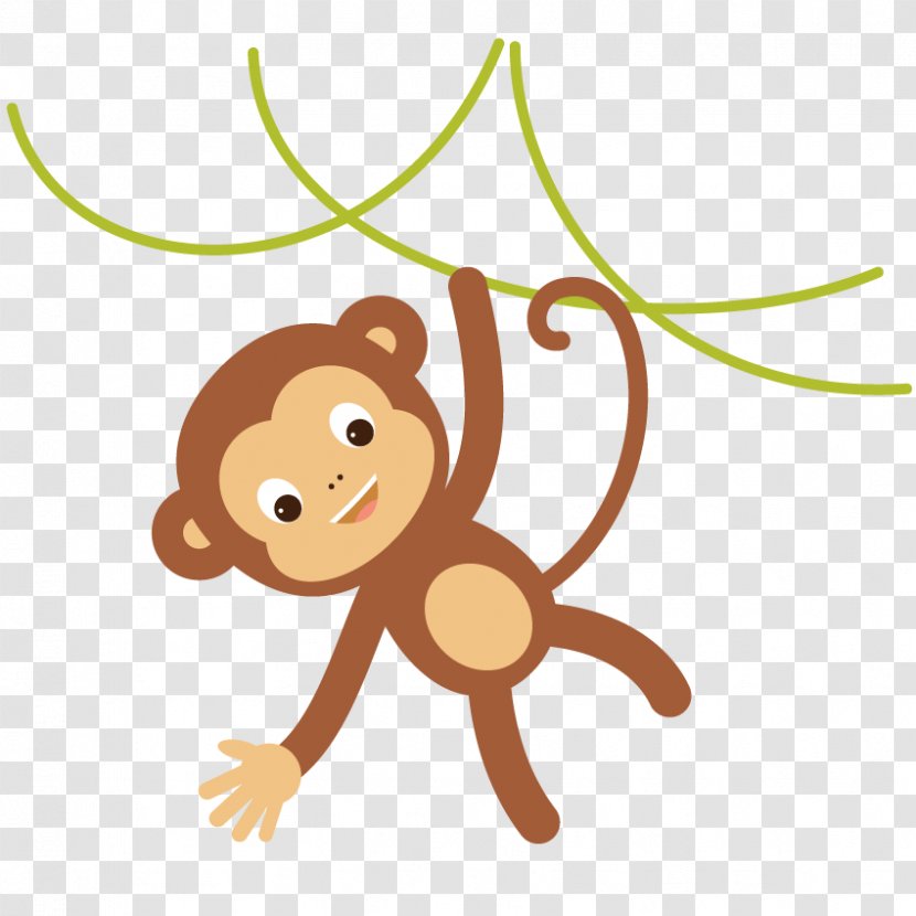 Ape Illustration Adobe Illustrator Monkey Drawing - Tutorial Transparent PNG