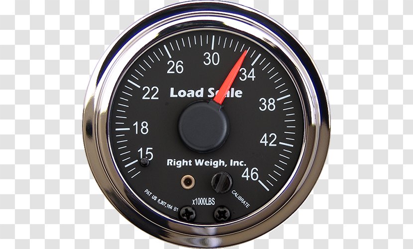Gauge Measuring Scales Right Weigh Inc Peterbilt Air Suspension - Hardware - Truck Transparent PNG