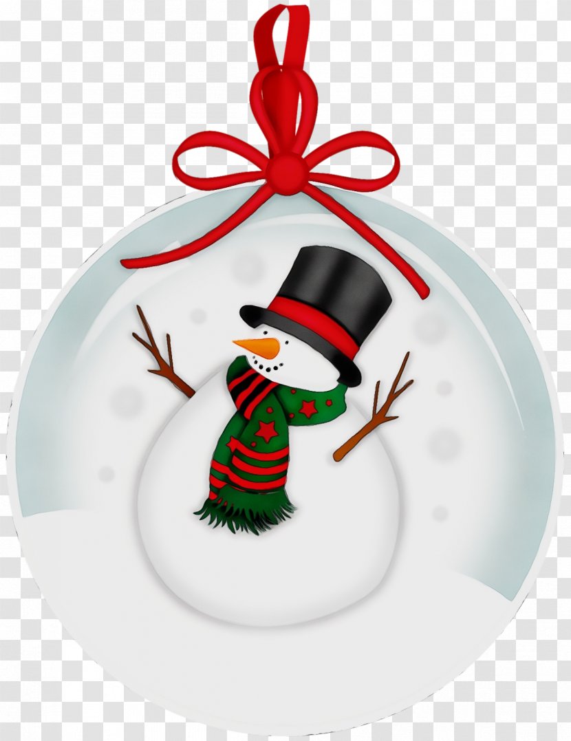 Christmas Ornament - Snowman - Decoration Transparent PNG