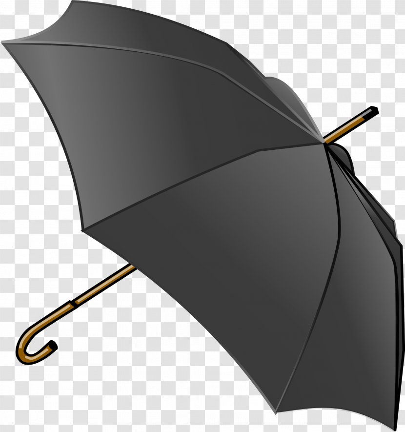 Umbrella Clip Art - Fashion Accessory - Black Transparent PNG