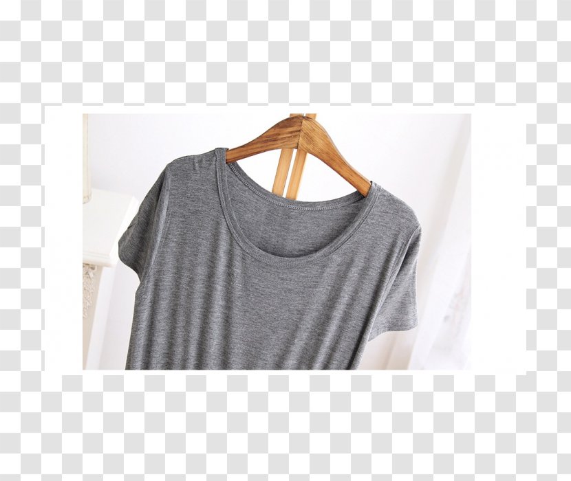 Sleeve T-shirt Shoulder Clothes Hanger Blouse Transparent PNG