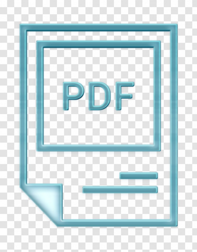 Extention Icon File Pdf - Text Type Transparent PNG