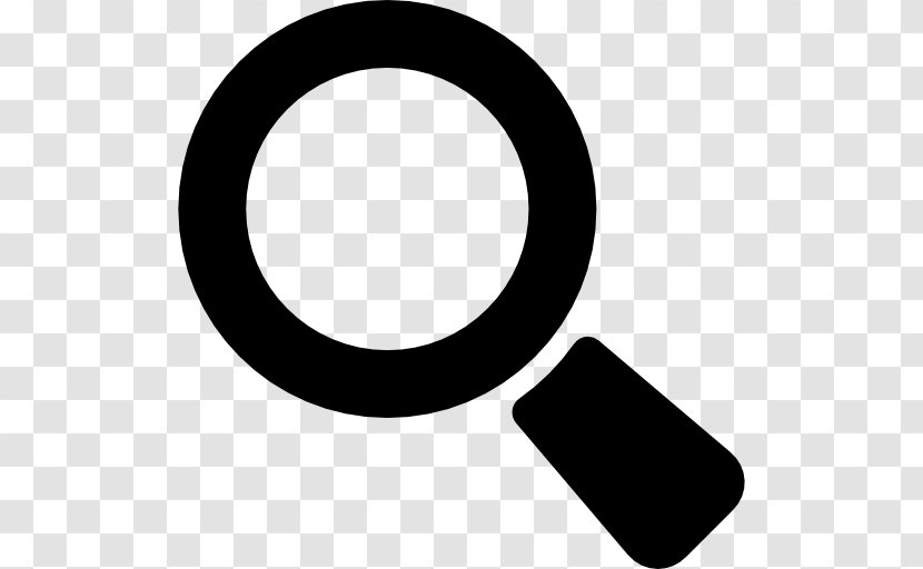 Magnifying Glass Symbol - Search Box Transparent PNG