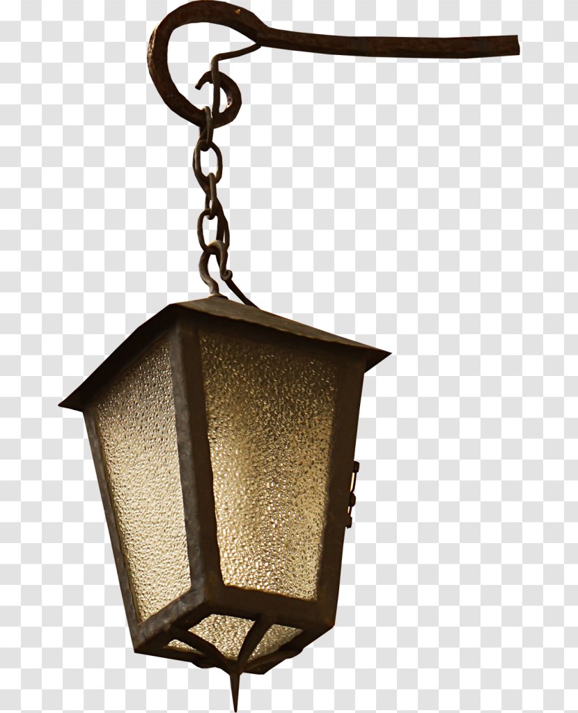 Street Light Lantern - Incandescent Bulb Transparent PNG