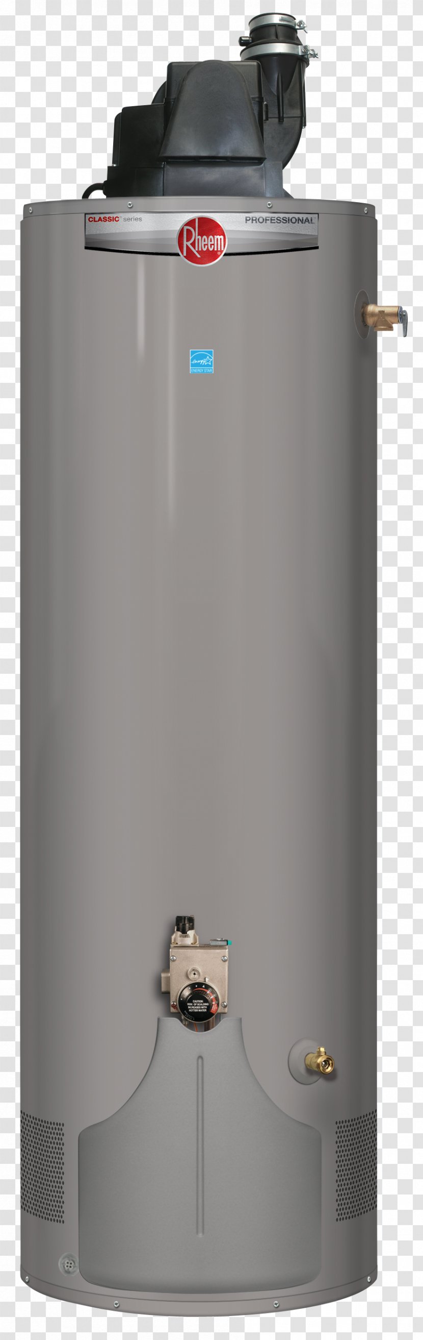 Water Heating Furnace LO-NOx Burner Boiler Electric - Cylinder Transparent PNG
