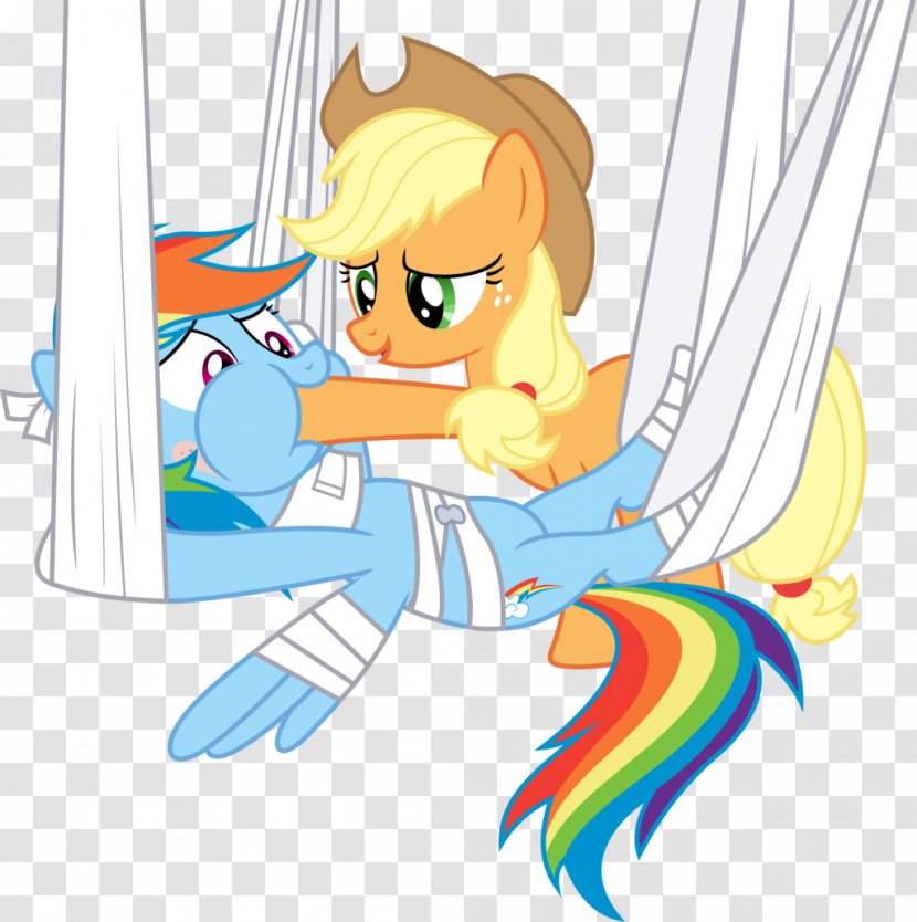 Rainbow Dash Applejack Pinkie Pie Rarity Pony - Heart - Magic Stick Transparent PNG