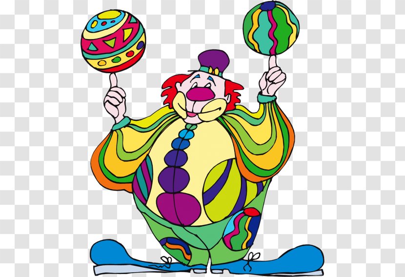 Animation Clown Cartoon Clip Art - Area Transparent PNG