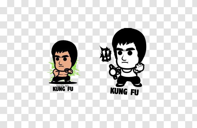 The Legend Of Bruce Lee Cartoon - Illustration - Cute Wind Transparent PNG