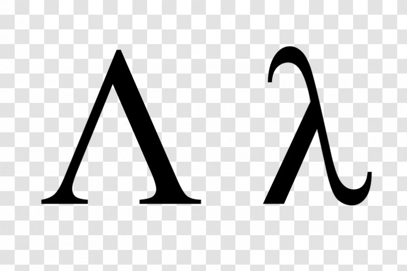 Lambda Symbol Greek Alphabet Anonymous Function Letter Transparent PNG