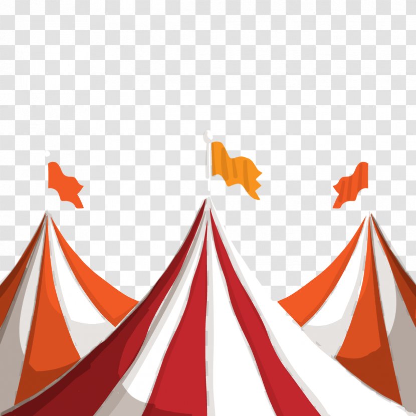 Circus Tent Carpa - Vector Tents Transparent PNG