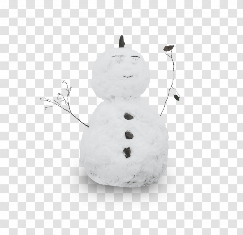 Snowman - White Transparent PNG