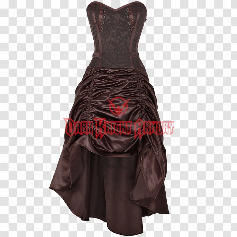 Corset Dress Steampunk Gothic Fashion Clothing - Gown Transparent PNG