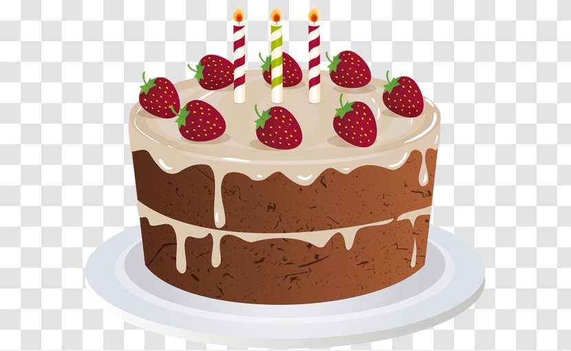 Birthday Cake Fruitcake Dessert Clip Art - PINK CAKE Transparent PNG