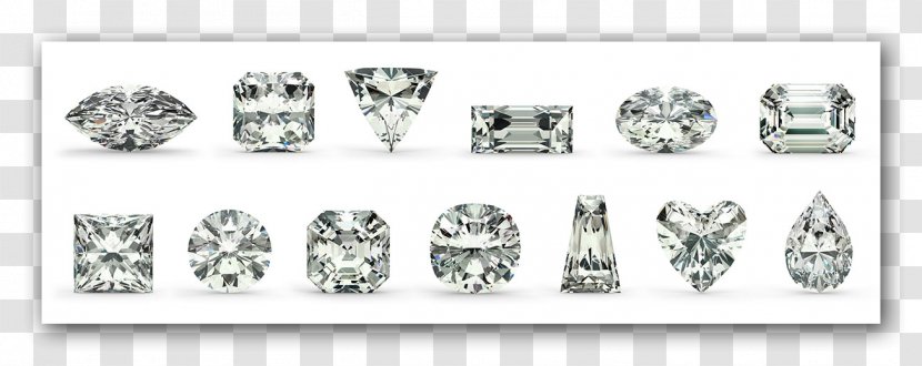 Diamond Cut Brilliant Shape Engagement Ring - Jewellery - Diamon Transparent PNG