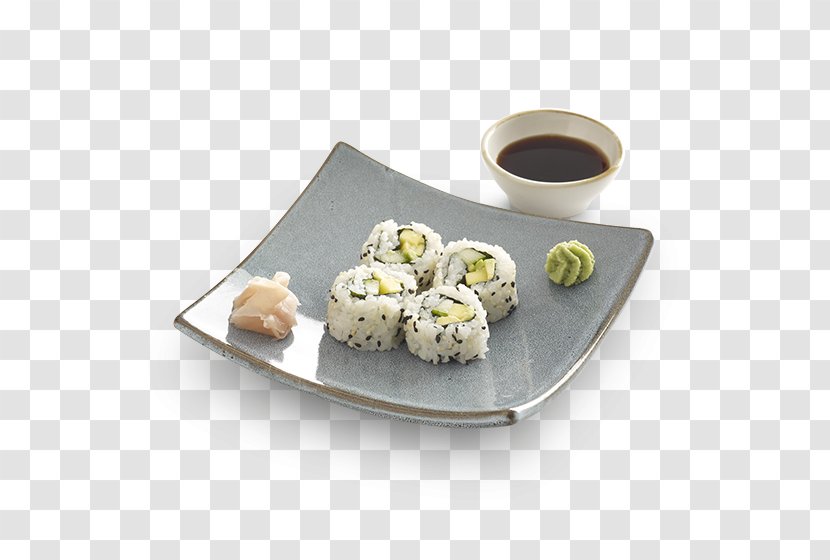 Sushi California Roll Asian Cuisine Japanese Dish - Food - Dishes Transparent PNG